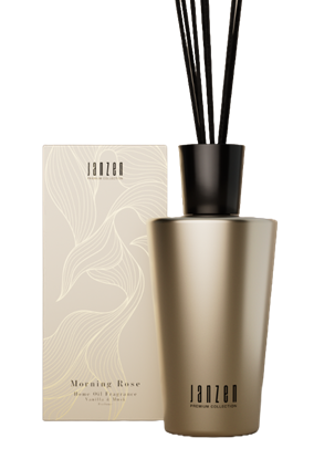 JANZEN HOME FRAGRANCE STICKS MORNING ROSE PREMIUM GOLD 500ML